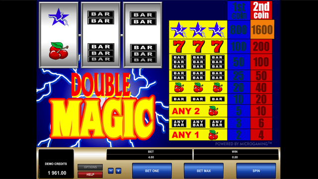 Популярный автомат Double Magic