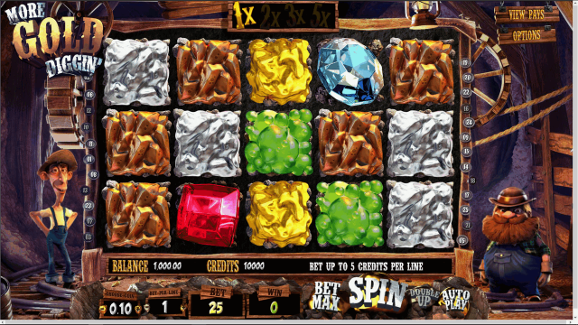 Игровой аппарат More Gold Diggin'