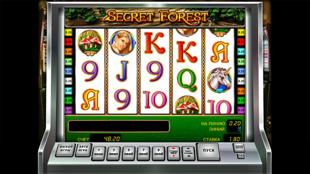 Популярный автомат Secret Forest