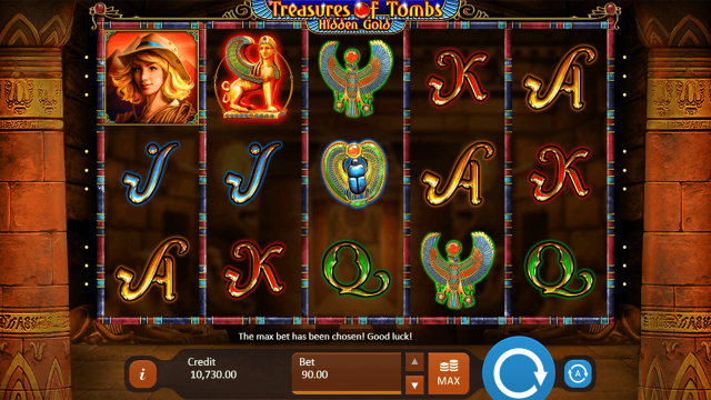 Онлайн аппарат Treasures Of Tombs: Hidden Gold