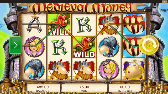 Онлайн автомат Medieval Money