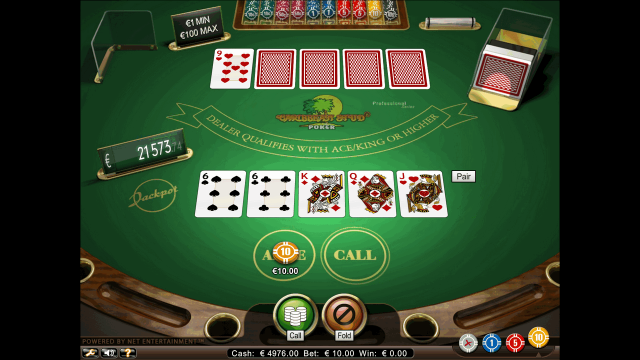 Онлайн слот Caribbean Stud Poker Professional Series
