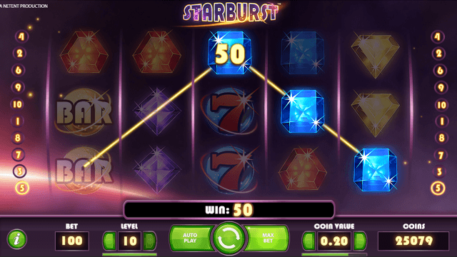 Популярный слот Starburst