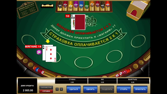 Игровой автомат Spanish Blackjack