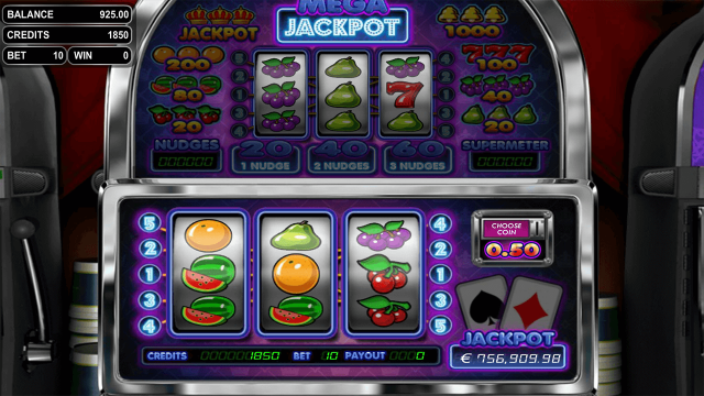 Игровой слот Mega Jackpot