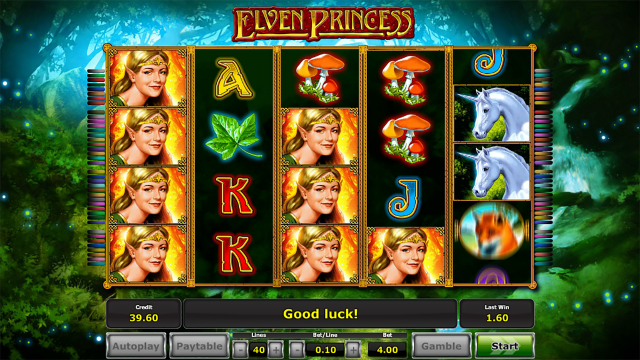 Онлайн автомат Elven Princess