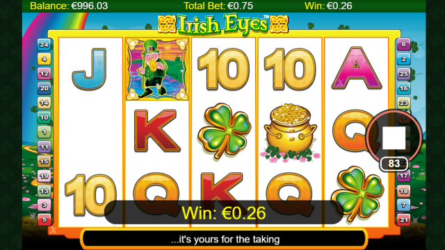 Онлайн слот Irish Eyes