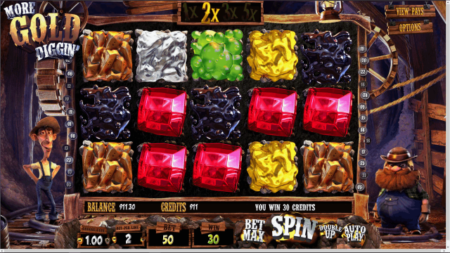 Игровой слот More Gold Diggin'