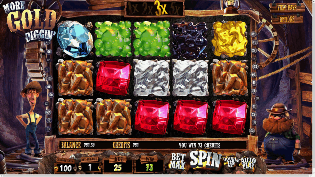 Игровой автомат More Gold Diggin'