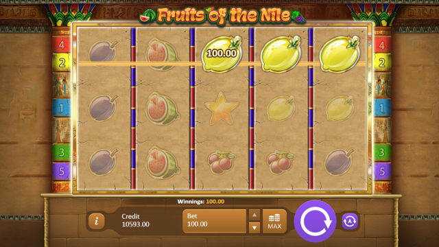 Игровой автомат Fruits Of The Nile