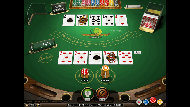 Онлайн аппарат Caribbean Stud Poker Professional Series