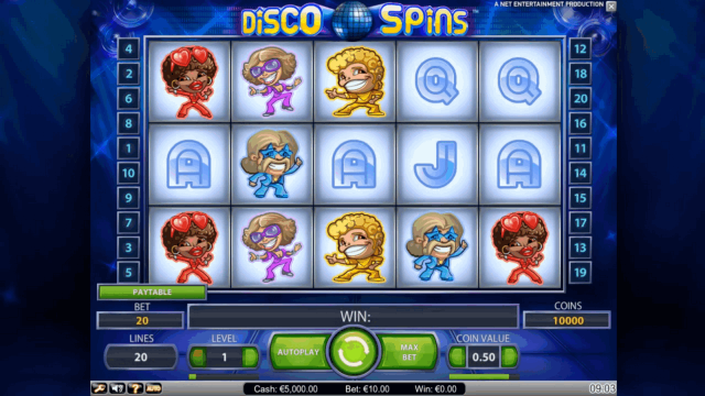 Онлайн слот Disco Spins