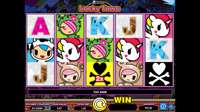 Онлайн слот Tokidoki Lucky Town