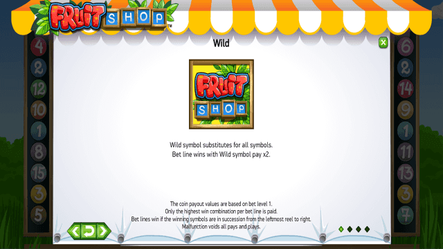 Онлайн автомат Fruit Shop