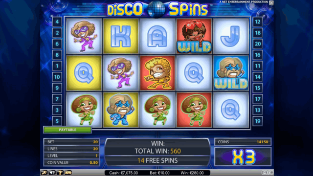 Онлайн слот Disco Spins