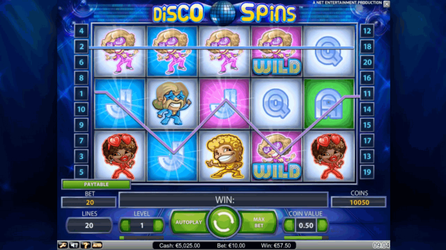 Игровой автомат Disco Spins