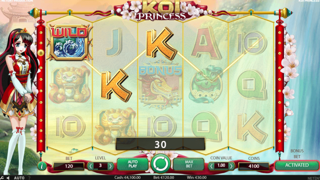 Игровой слот Koi Princess