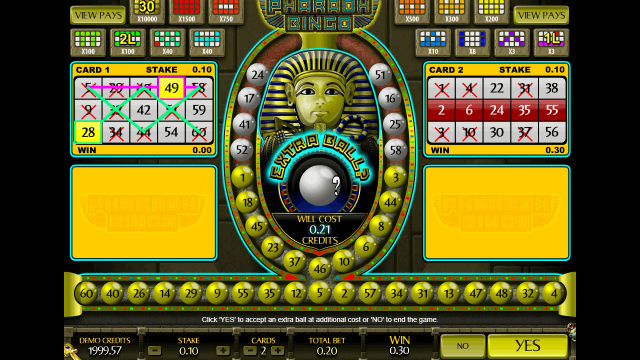 Популярный слот Pharaoh Bingo