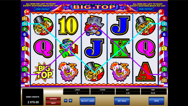 Игровой аппарат Big Top