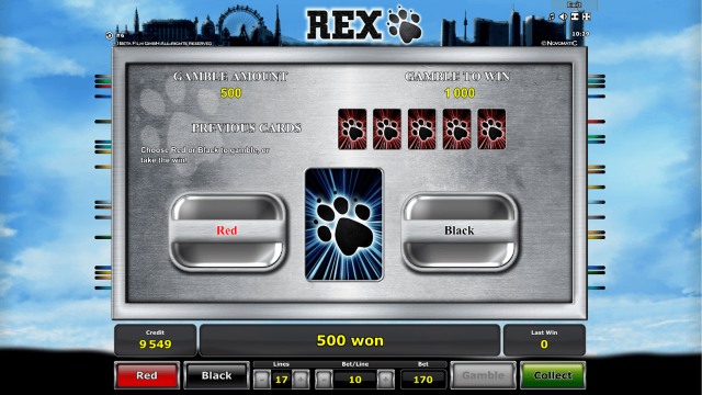 Игровой слот Rex