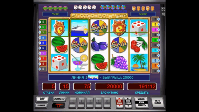 Популярный автомат Slot-O-Pol Deluxe