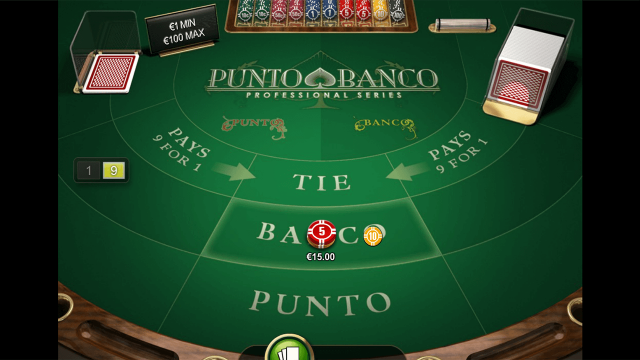 Игровой аппарат Punto Banco Professional Series