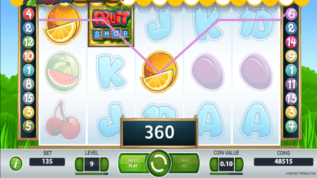 Онлайн автомат Fruit Shop