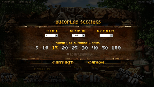 Игровой автомат Viking Age