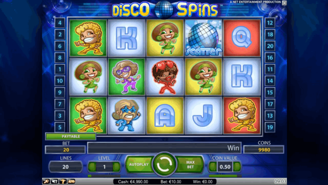 Игровой аппарат Disco Spins