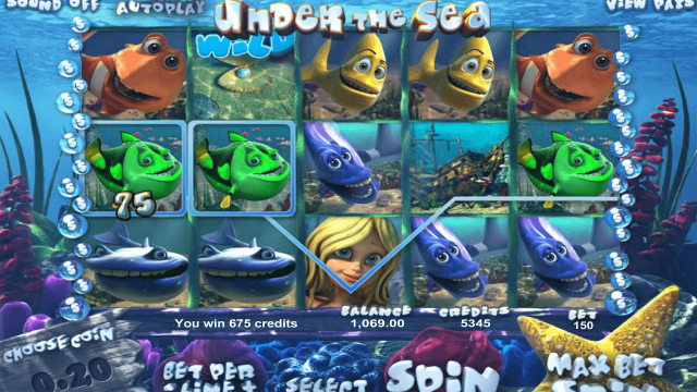 Популярный слот Under The Sea