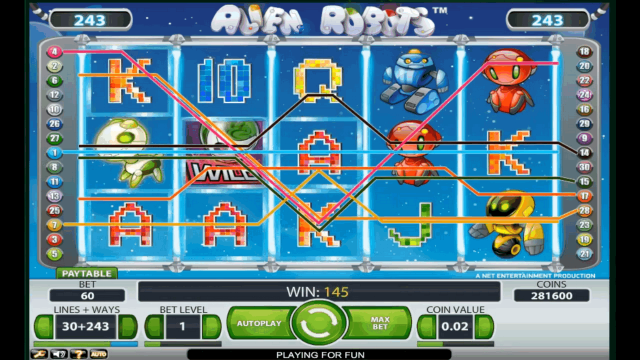 Онлайн аппарат Alien Robots