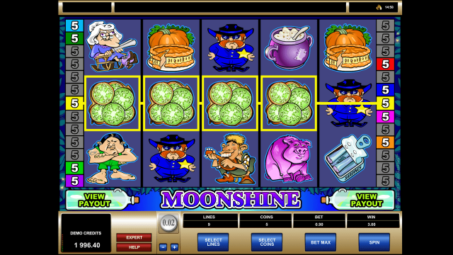 Популярный слот Moonshine