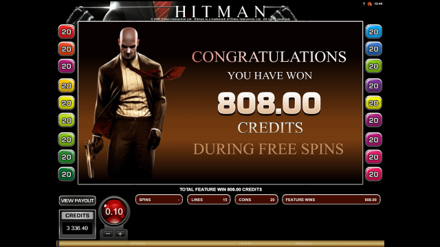 Популярный слот Hitman