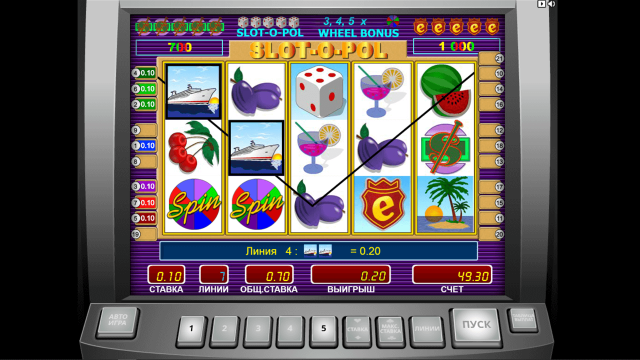 Популярный автомат Slot-O-Pol