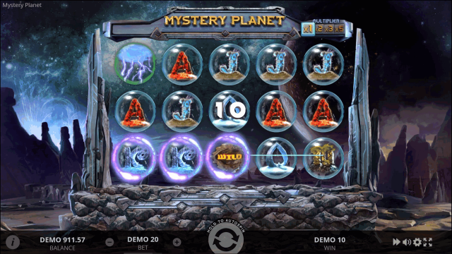 Игровой автомат Mystery Planet