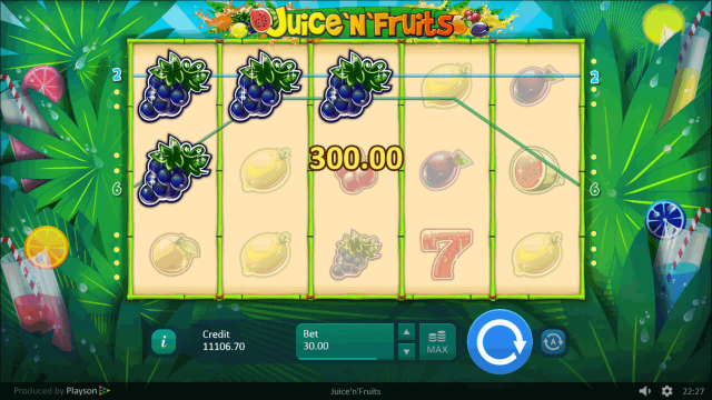 Популярный автомат Juice 'N' Fruits
