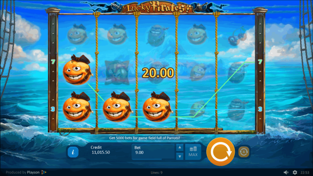 Онлайн автомат Lucky Pirates!