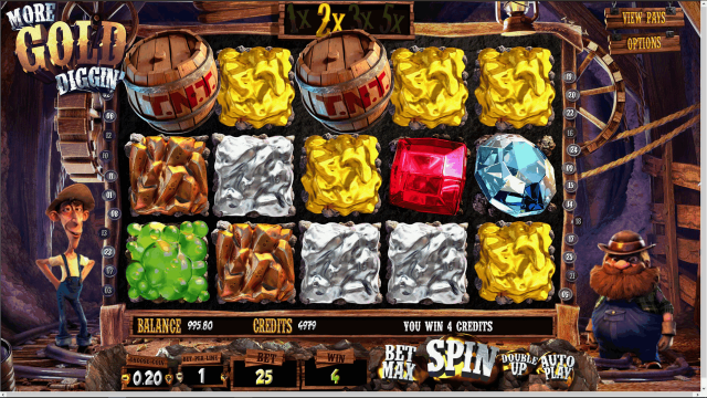 Онлайн аппарат More Gold Diggin'