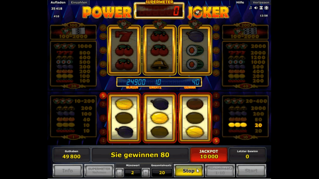 Популярный аппарат Power Joker