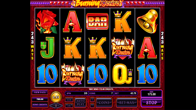 Игровой автомат Burning Desire