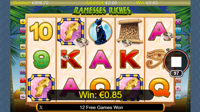 Игровой аппарат Ramesses Riches