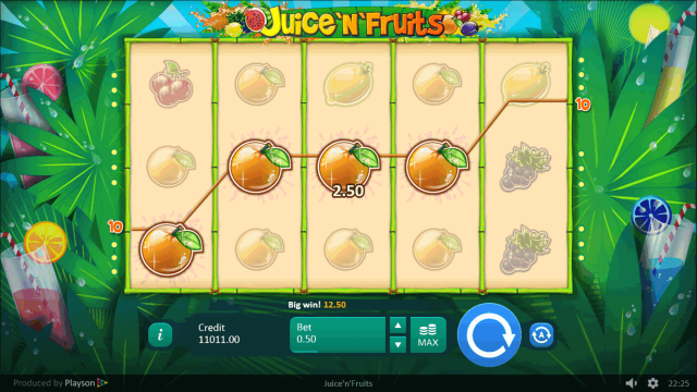 Игровой автомат Juice 'N' Fruits