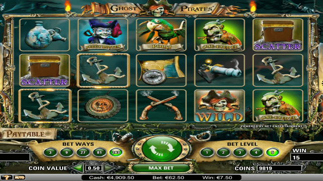 Онлайн автомат Ghost Pirates