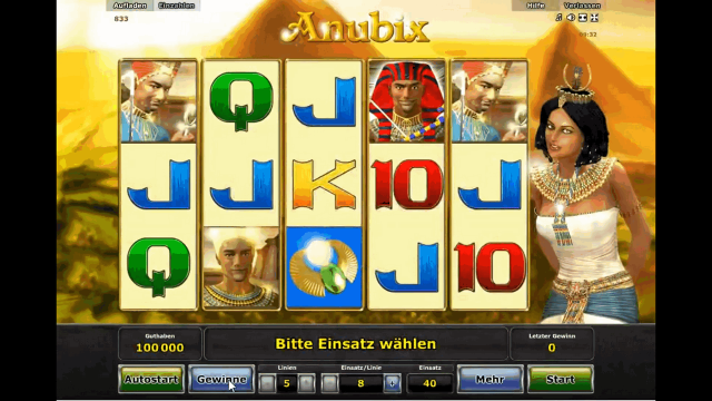 Популярный автомат Anubix