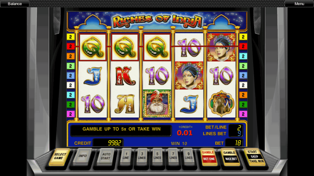 Игровой автомат Riches Of India