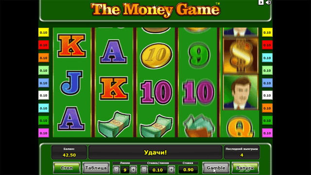 Онлайн слот The Money Game