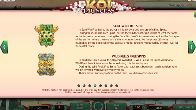 Игровой слот Koi Princess