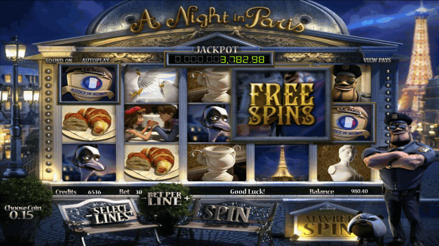 Игровой слот A Night In Paris