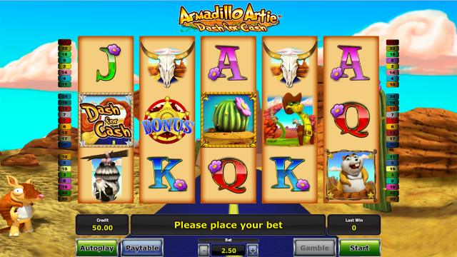 Популярный слот Armadillo Artie