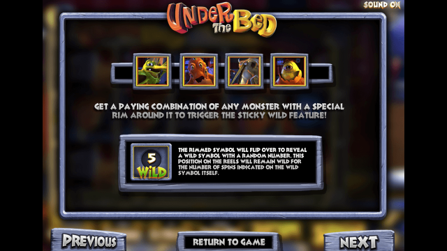 Игровой слот Under The Bed